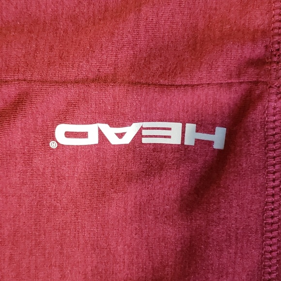 Head Men's Burgundy Short Sleeve Shirt.  Size XXL. - Picture 5 of 8